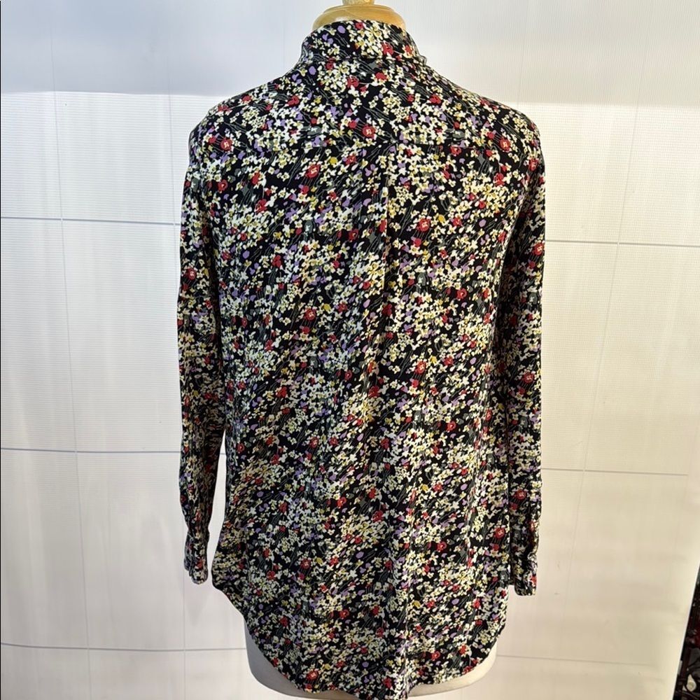 Intro Floral Long Sleeve Blouse, Medium